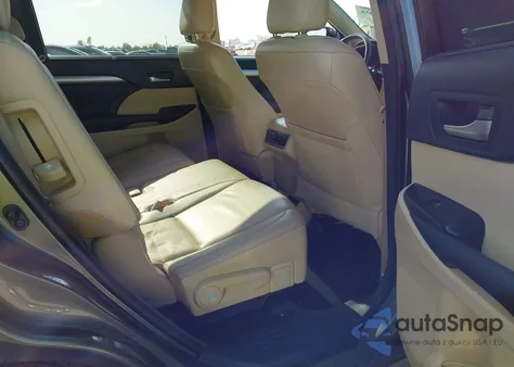 2014 Toyota Highlander Xle V6 from USA, damaged, VIN 5TDKKRFH5ES007521